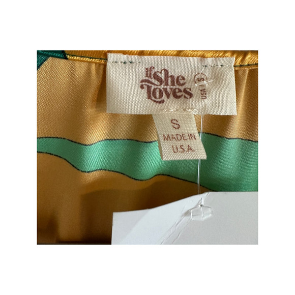 If She Loves Women's Small Multicolor Secret Garden Lightweight Kimono - Picture 14 of 15